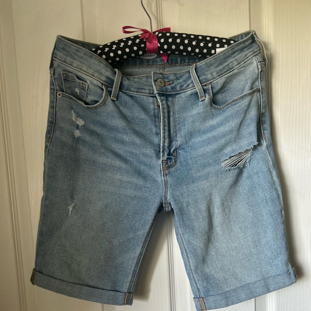 Bermuda Jean shorts - like new